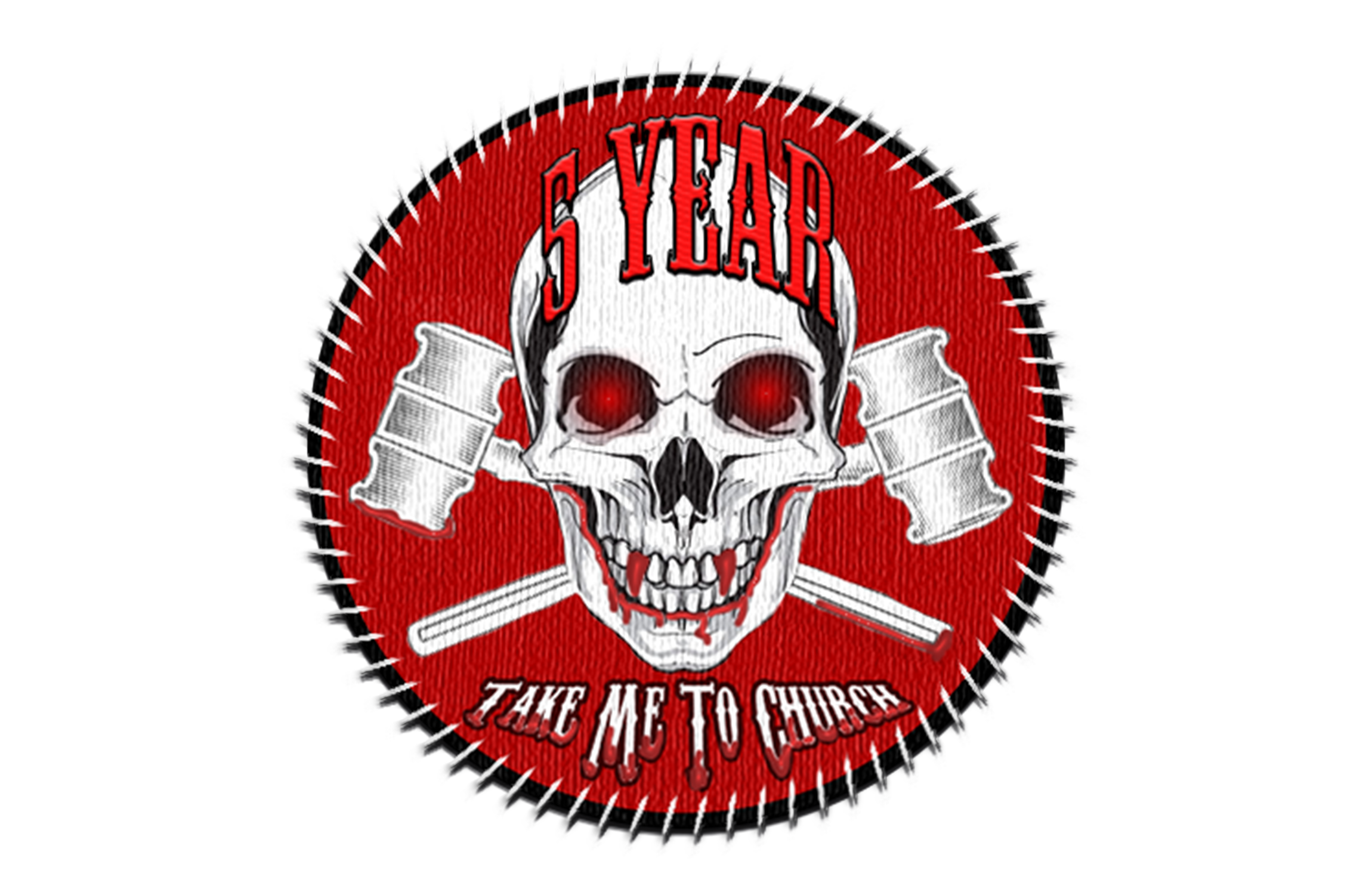 5 Year Church Patch