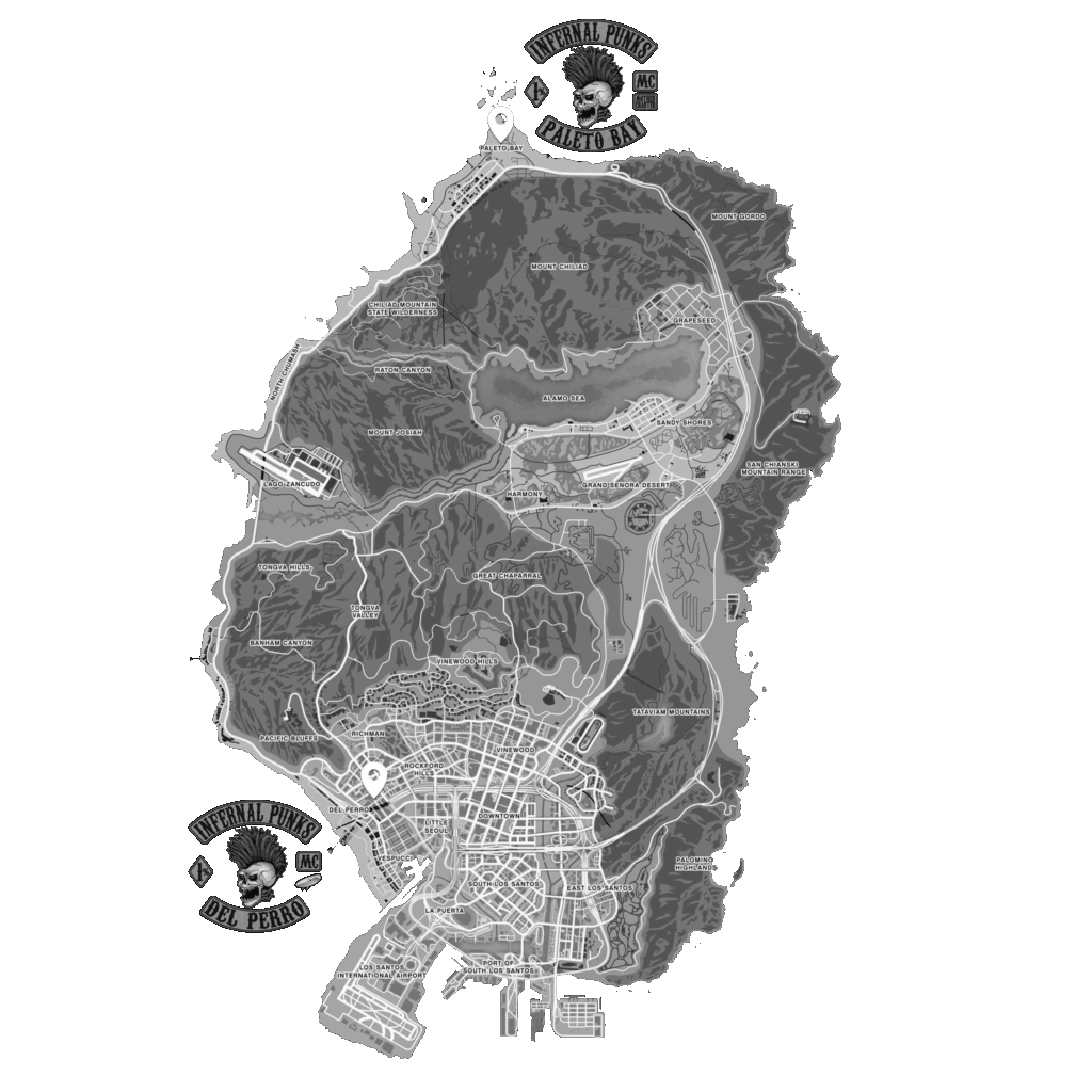 GTA Charter Maps